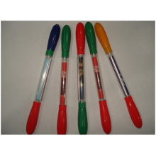 Promotional Plastic Pen for Advertising, Double Color Ballpoint Pens